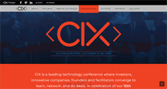 Desktop Screenshot of canadianinnovationexchange.com